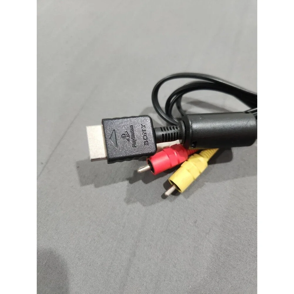 Genuine Sony OEM RCA AV Audio/video Cable For PlayStation PS1 PS2 PS3 0774